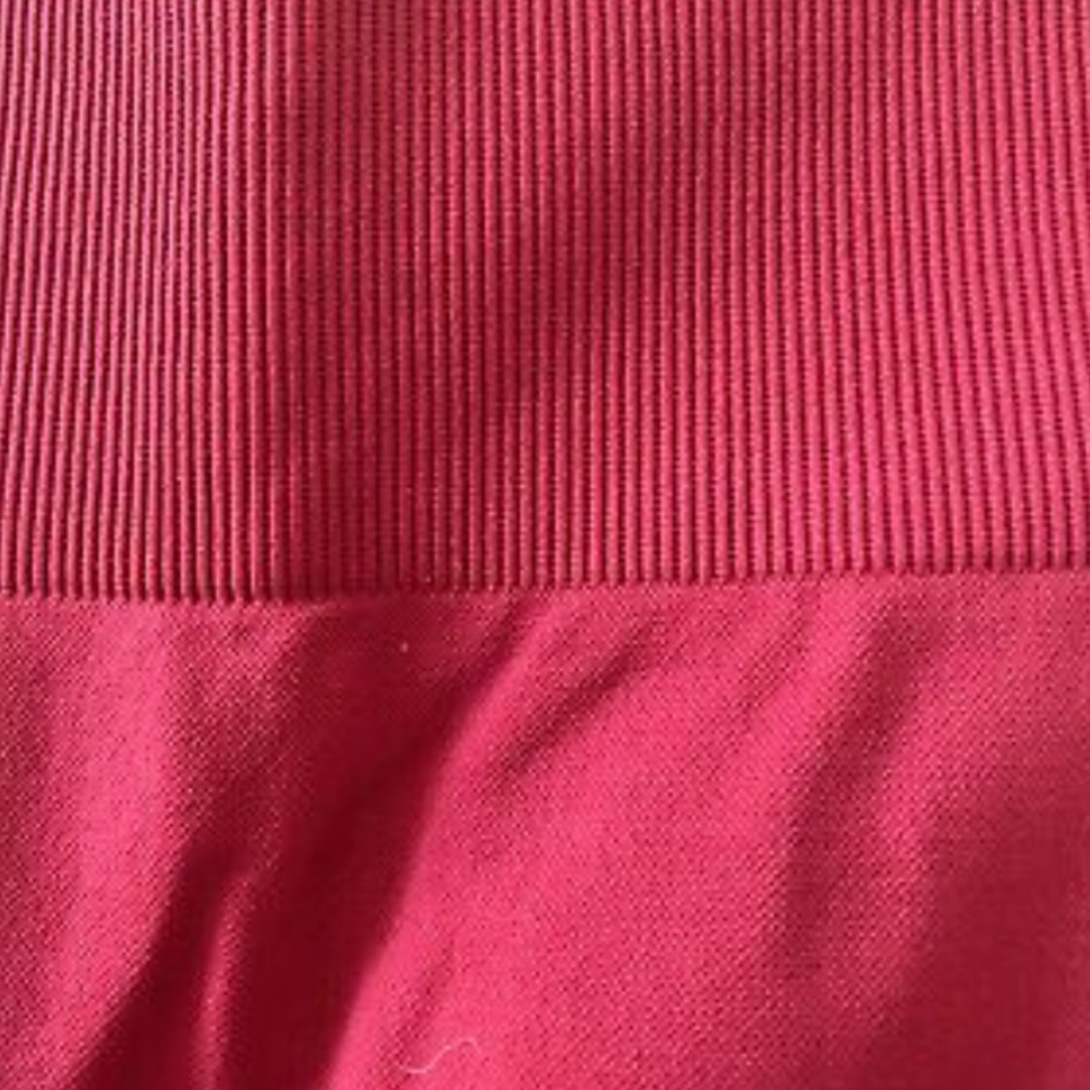 NEW Red JoyLab Seamless Cable Knit High Waisted Deep Red Leggings 7/8 Length - Picture 5 of 8